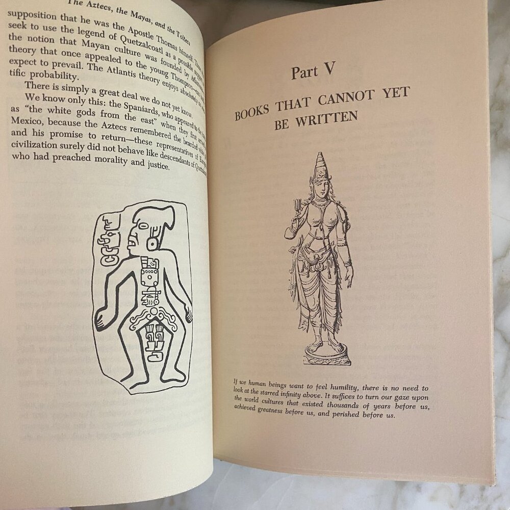 Vintage Gods Graves & Scholars Archaeology History Knoff C. W. Cream Book - Picture 6 of 11